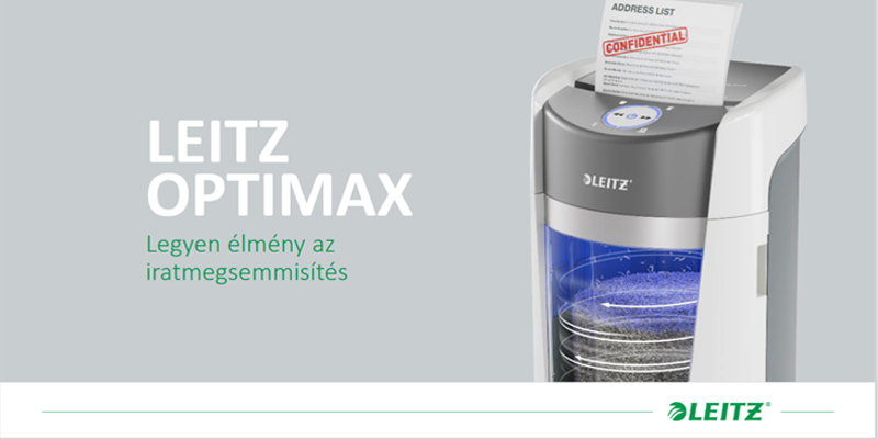 Leitz Optimax iratmegsemmisítő