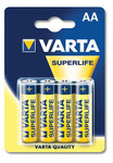 Elem ceruza AA Varta Super Heavy Duty R6P 4db/bliszter
