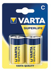 Elem bébi Varta Superlife R14P 2db/bl