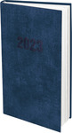 Zsebnaptár, álló, fehér lapokkal kék, 2024.év