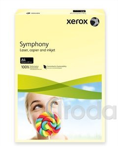 Xerox Symphony színes karton A/4 160g pasztell sárga 250ív/csomag