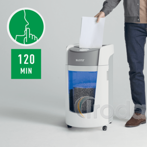 Leitz IQ OptiMax Office P5 iratmegsemmisítő, 35L, fehér