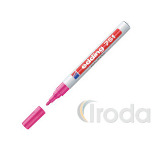 Edding Lakkmarker 751 kerek hegy 1-2mm pink