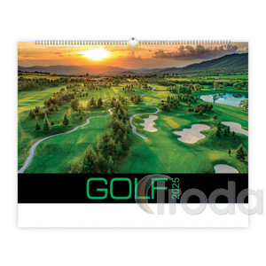 Képes falinaptár Top Timer 'GOLF' 485x340mm, 2025.év