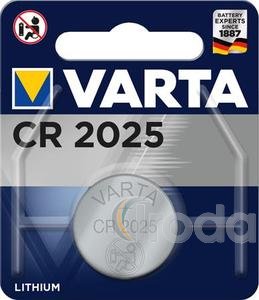 Varta CR2025 gombelem, lithium